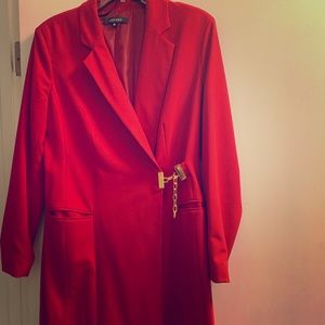 Red Ellen Tracy dress